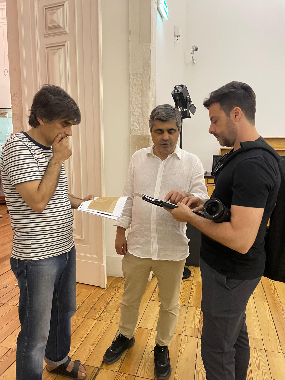 23 – Discuss Jesus College refectory plant – Gilberto Pereira – UC & Rui Lobo – UC & Ilde Rodríguez – Weplan, inside Chemistry Laboratory (currently Science Museum of the University)