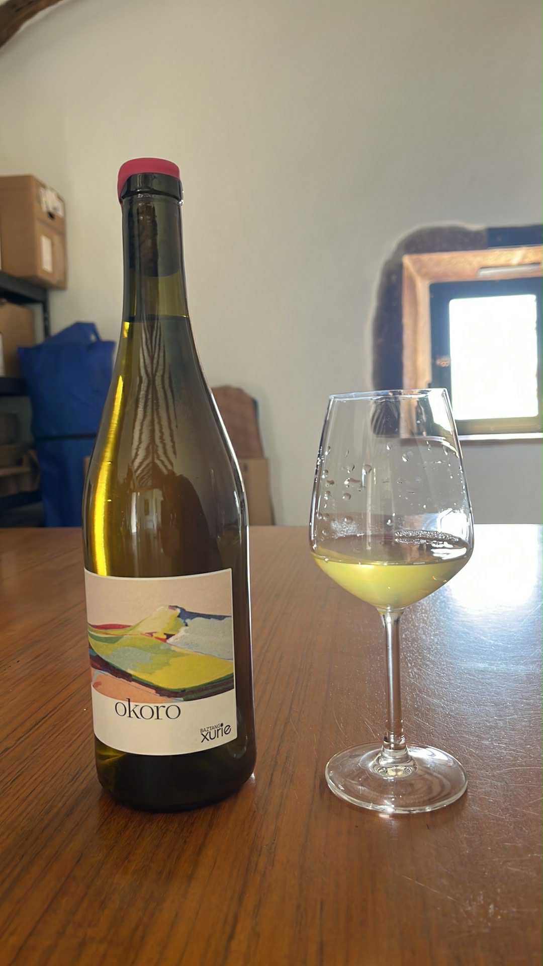 Natural wine from the border